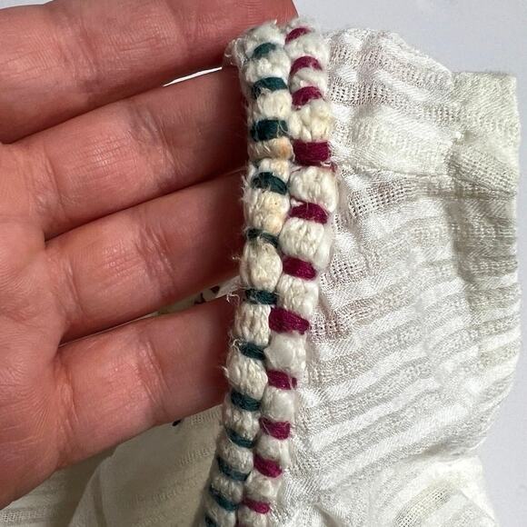 Anthropologie Akemi + Kin Boho Eyelet Knit Sleeveless Top/XS - Picture 7 of 8